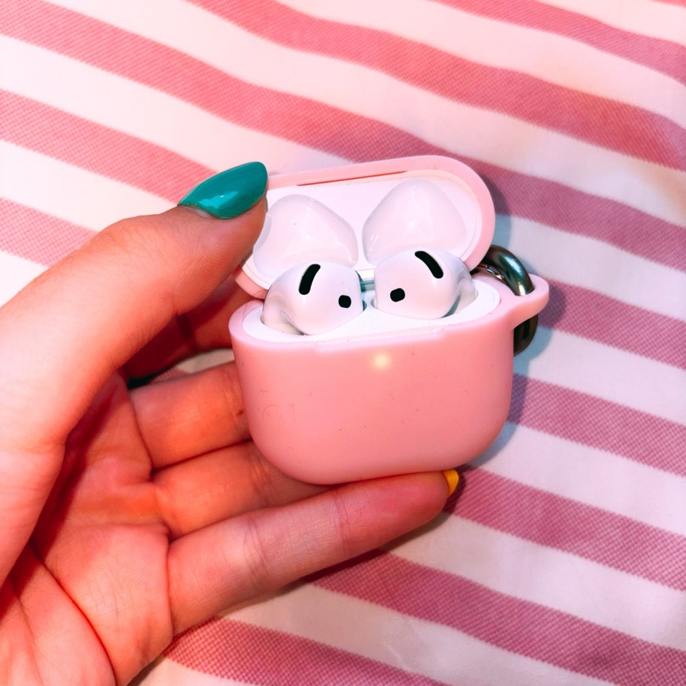 AirPods 3 + pink case